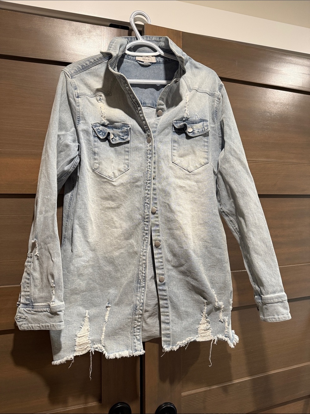 Love Tree Light Blue Denim Jacket